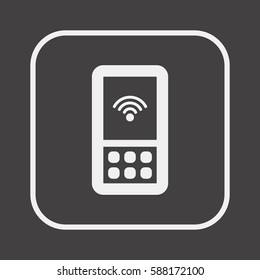Wi-Fi icon. Flat design.