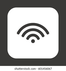 Wi-Fi icon. Flat design.