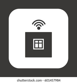 Wi-Fi icon. Flat design.