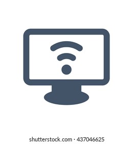 WIFI Icon, flat design style