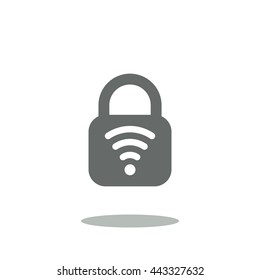 WIFI Icon, flat design style