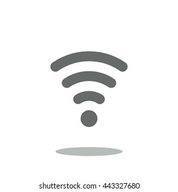 WIFI Icon, flat design style