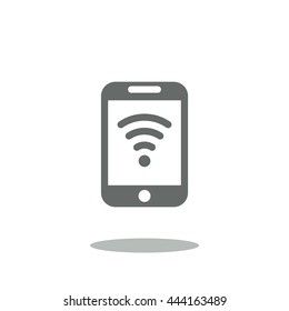 WIFI Icon, flat design style
