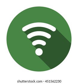 WIFI Icon, flat design style