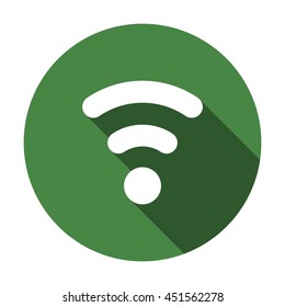WIFI Icon, flat design style