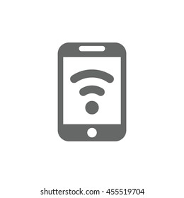 WIFI Icon, flat design style