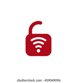 WIFI Icon, flat design style