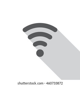 WIFI Icon, flat design style