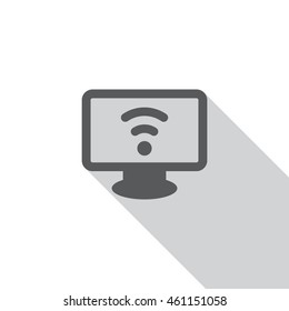 WIFI Icon, flat design style