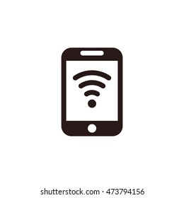 WIFI Icon, flat design style