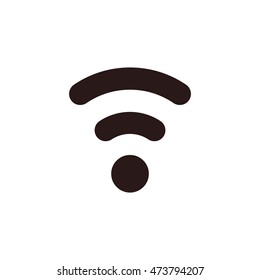 WIFI Icon, flat design style
