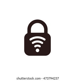 WIFI Icon, flat design style