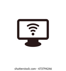 WIFI Icon, flat design style