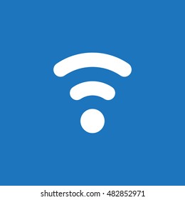 WIFI Icon, flat design style