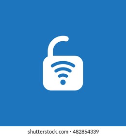 WIFI Icon, flat design style