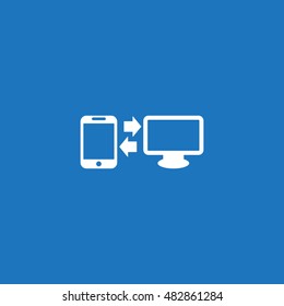 WIFI Icon, flat design style