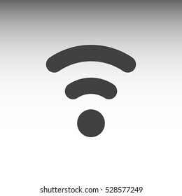 WIFI Icon, flat design style
