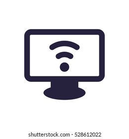 WIFI Icon, flat design style