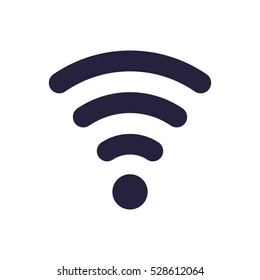 WIFI Icon, flat design style