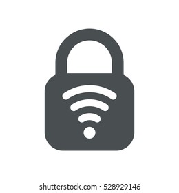 WIFI Icon, flat design style