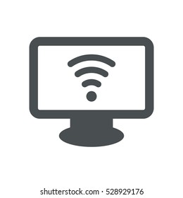 WIFI Icon, flat design style