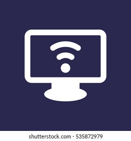 WIFI Icon, flat design style