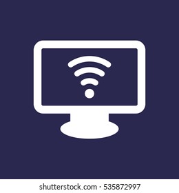 WIFI Icon, flat design style