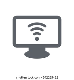 WIFI Icon, flat design style