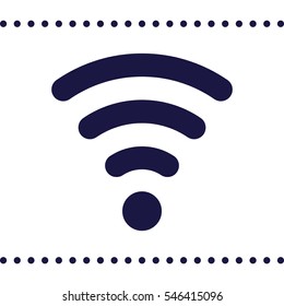 WIFI Icon, flat design style