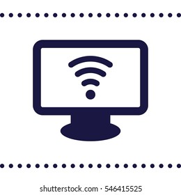 WIFI Icon, flat design style