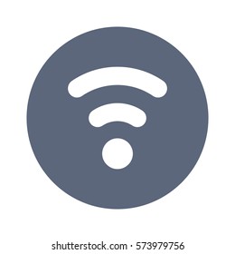 WIFI Icon, flat design style
