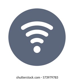 WIFI Icon, flat design style