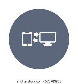 WIFI Icon, flat design style