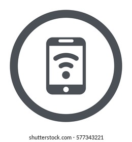 WIFI Icon, flat design style