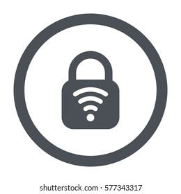 WIFI Icon, flat design style