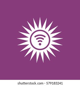 WIFI Icon, flat design style