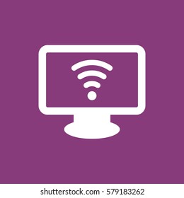 WIFI Icon, flat design style