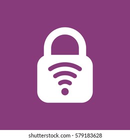 WIFI Icon, flat design style