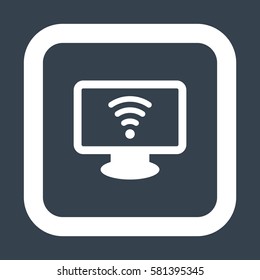 WIFI Icon, flat design style