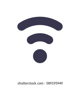 WIFI Icon, flat design style