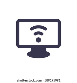 WIFI Icon, flat design style