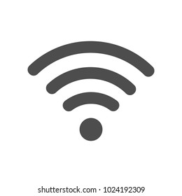 Wi-Fi Icon flat illustration