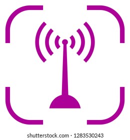 WiFi icon in focus. White background