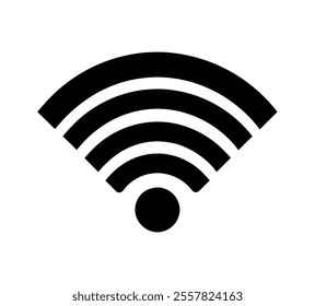 Wifi icon. Free wifi sign isolated icon. wi-fi network linear icon.