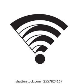 Wifi icon. Free wifi sign isolated icon. wi-fi network linear icon.