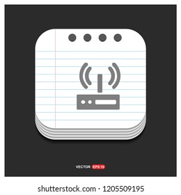 Wifi Icon - Free vector icon