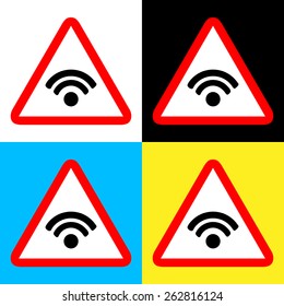 wifi  icon great for any use. Vector EPS10.