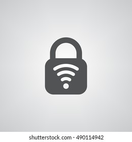 WIFI icon illustration isolated vector sign symbol