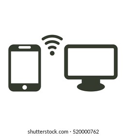 WIFI Icon icon illustration isolated vector sign symbol