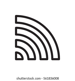 wi-fi icon illustration isolated vector sign symbol